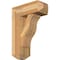 Ekena Millwork Funston Craftsman Rough Sawn Bracket w/ Offset Brace, Western Red Cedar, 8"W x 20"D x 28"H BKT0806X20X28FST04RWR - alternate 1